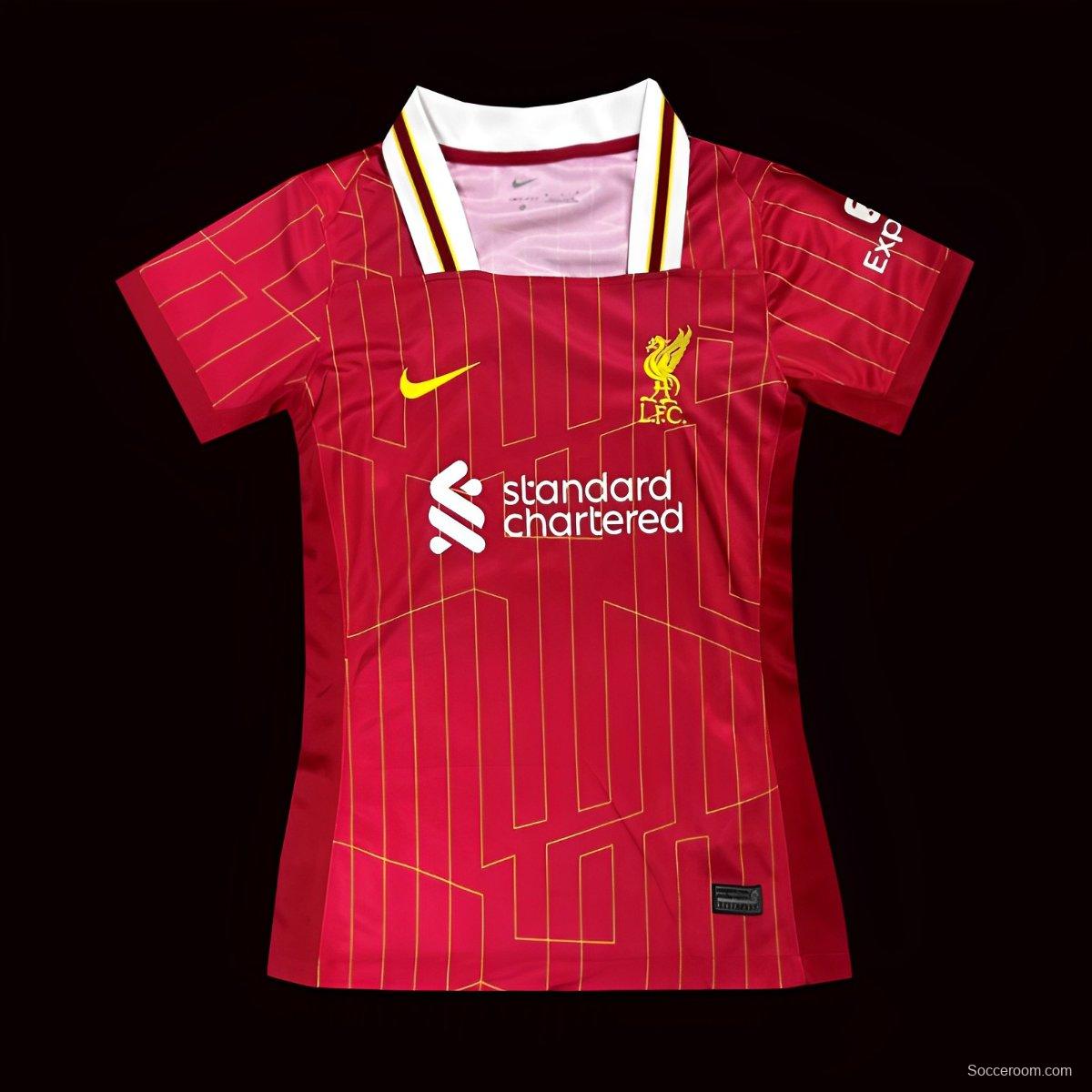 24/25 Women Liverpool Home Jersey