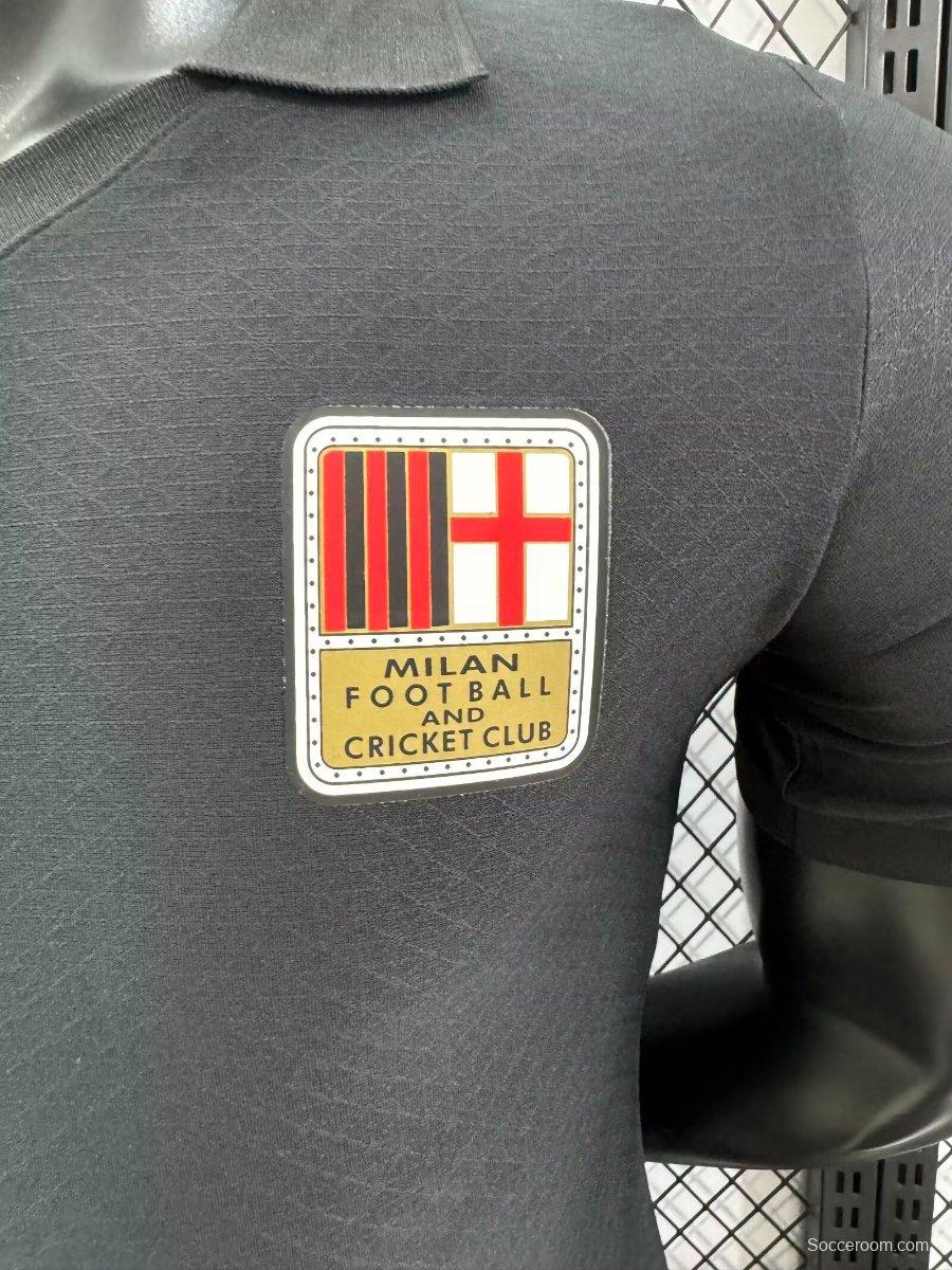 Player Version 24/25 AC Milan 125th Anniversary Black Jersey