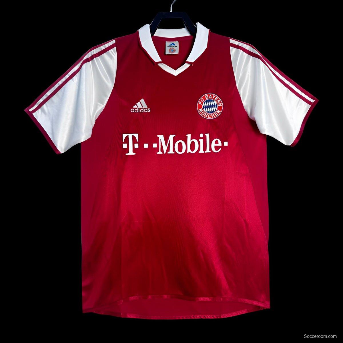 Retro 03/04 Bayern Munich Home Jersey