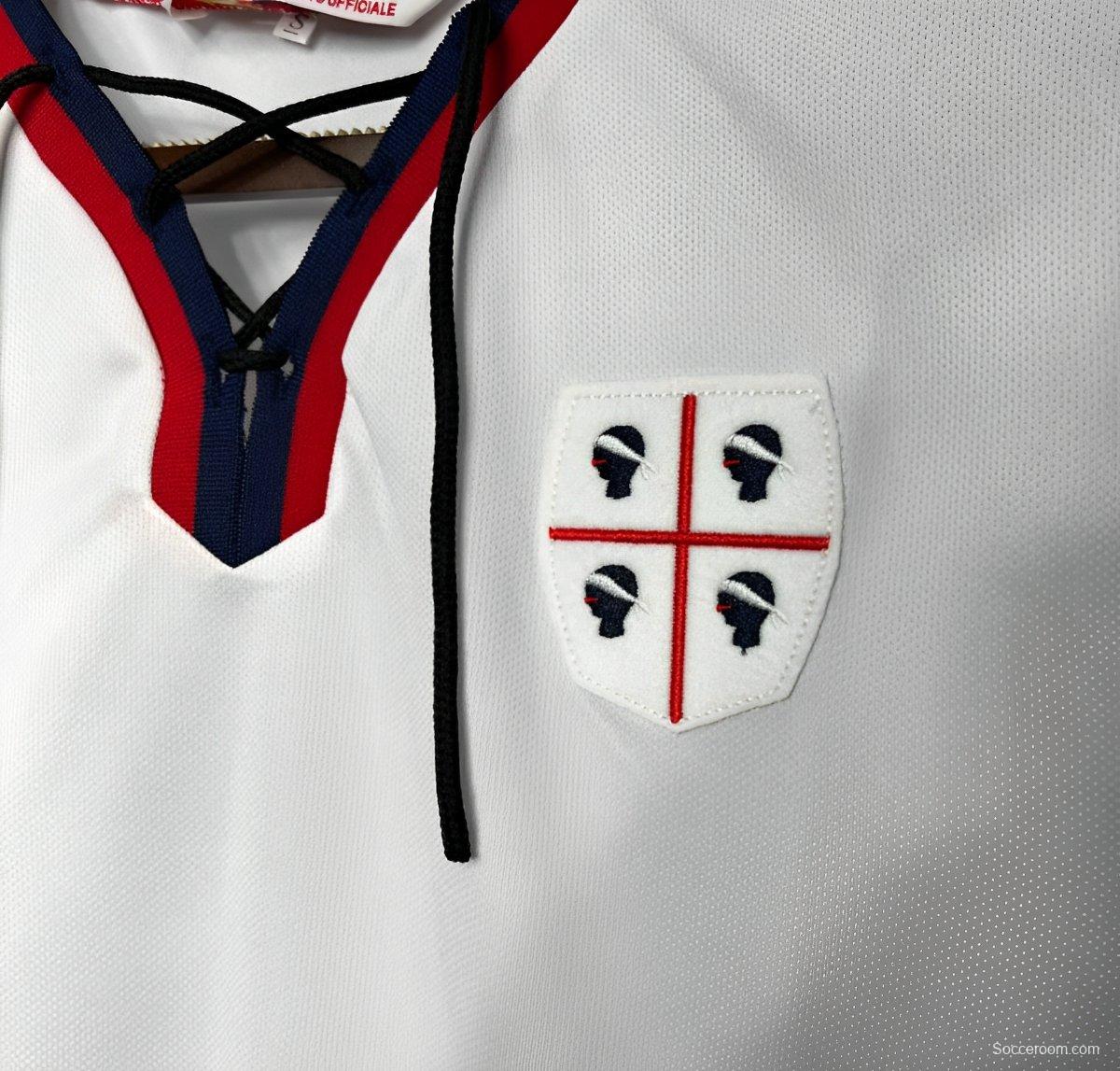 Retro 69/70 Cagliari Home Champion Jersey