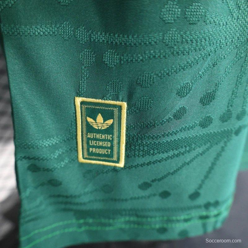 Player Version 2025 Mexico Gold Cup Green Special Jersey