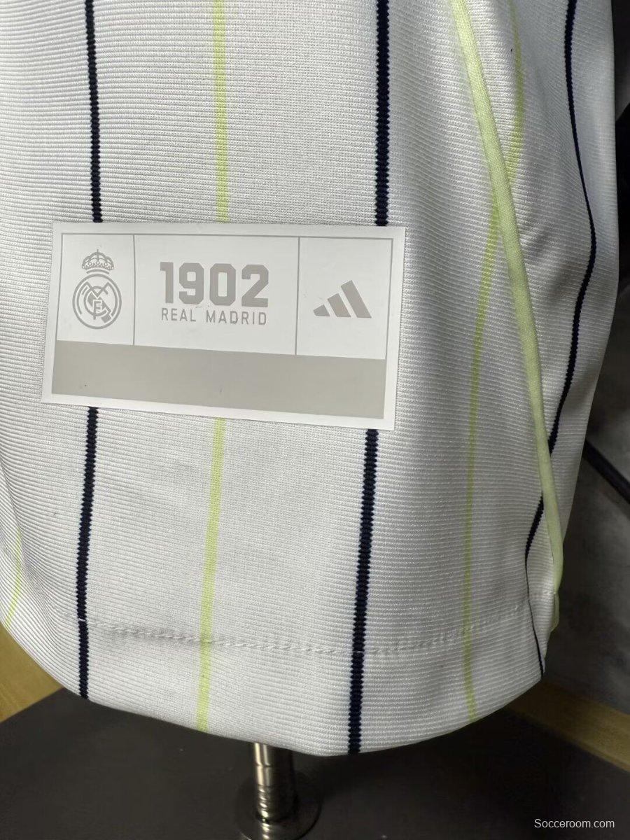 Player Version 25/26 Real Madrid US Pack Baseball Jersey