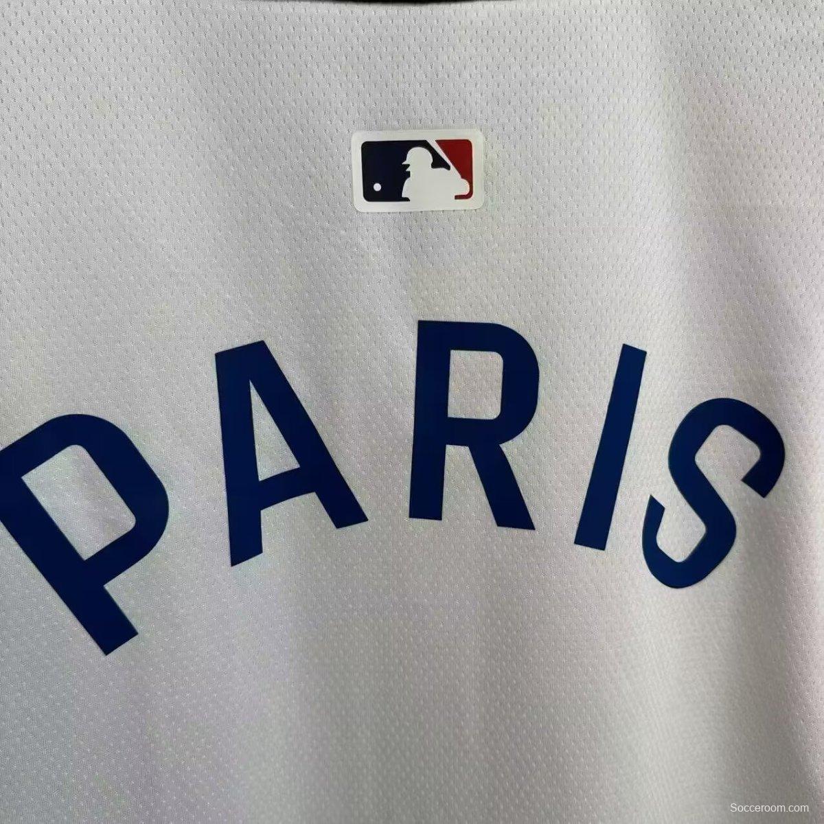 25/26 PSG US Pack Baseball WHITE Jersey