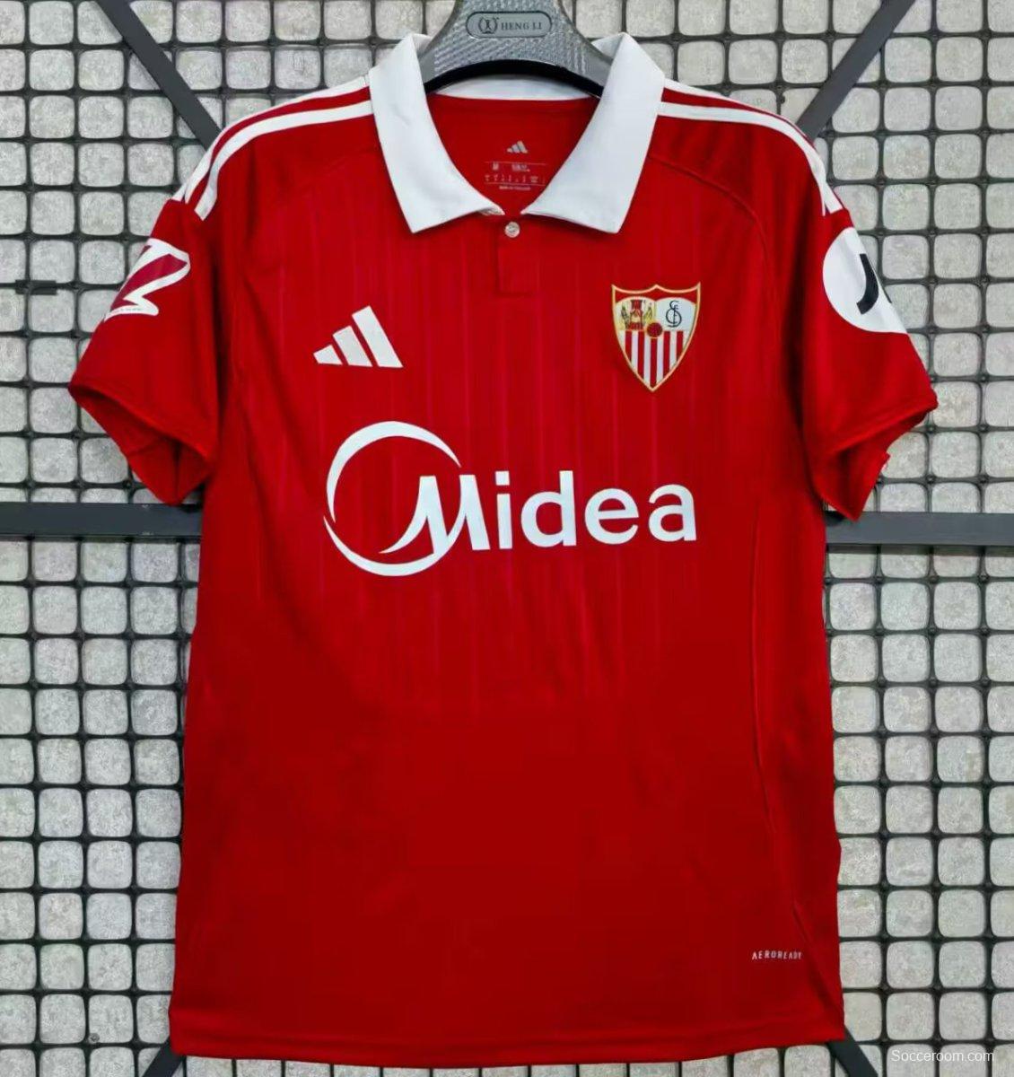 25/26 Valencia Away Red Jersey