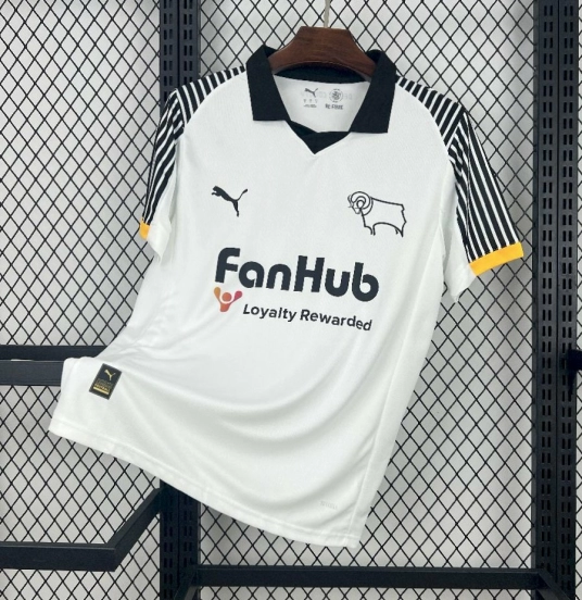 25/26 Derby County FC Home Jersey