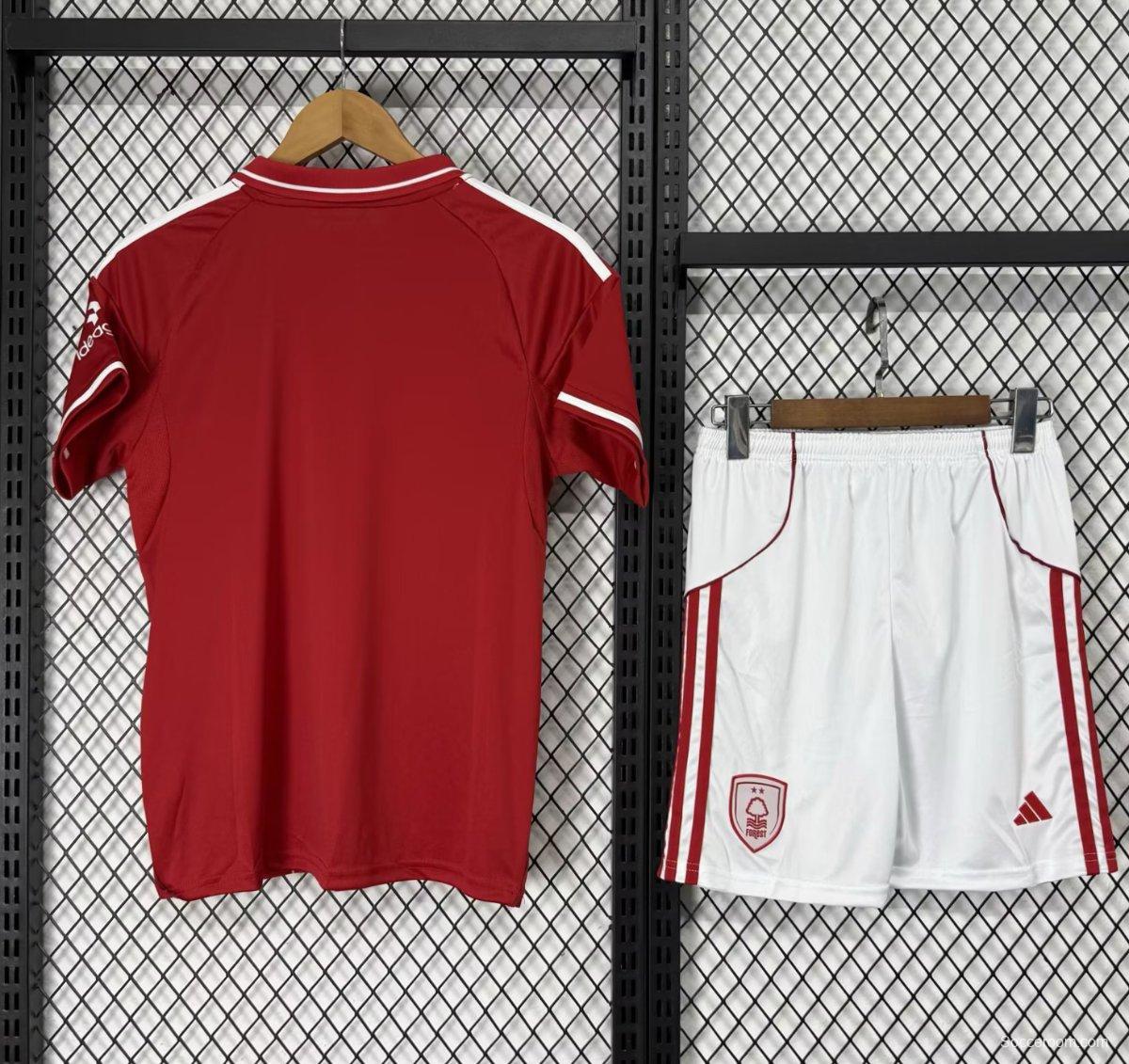 25/26 Kids Nottingham Forest Home Jersey