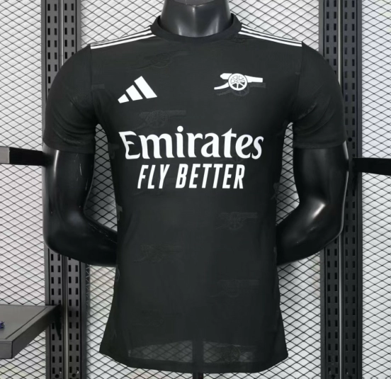 Player Version 25/26 Arsenal Black Pre-Match Jersey