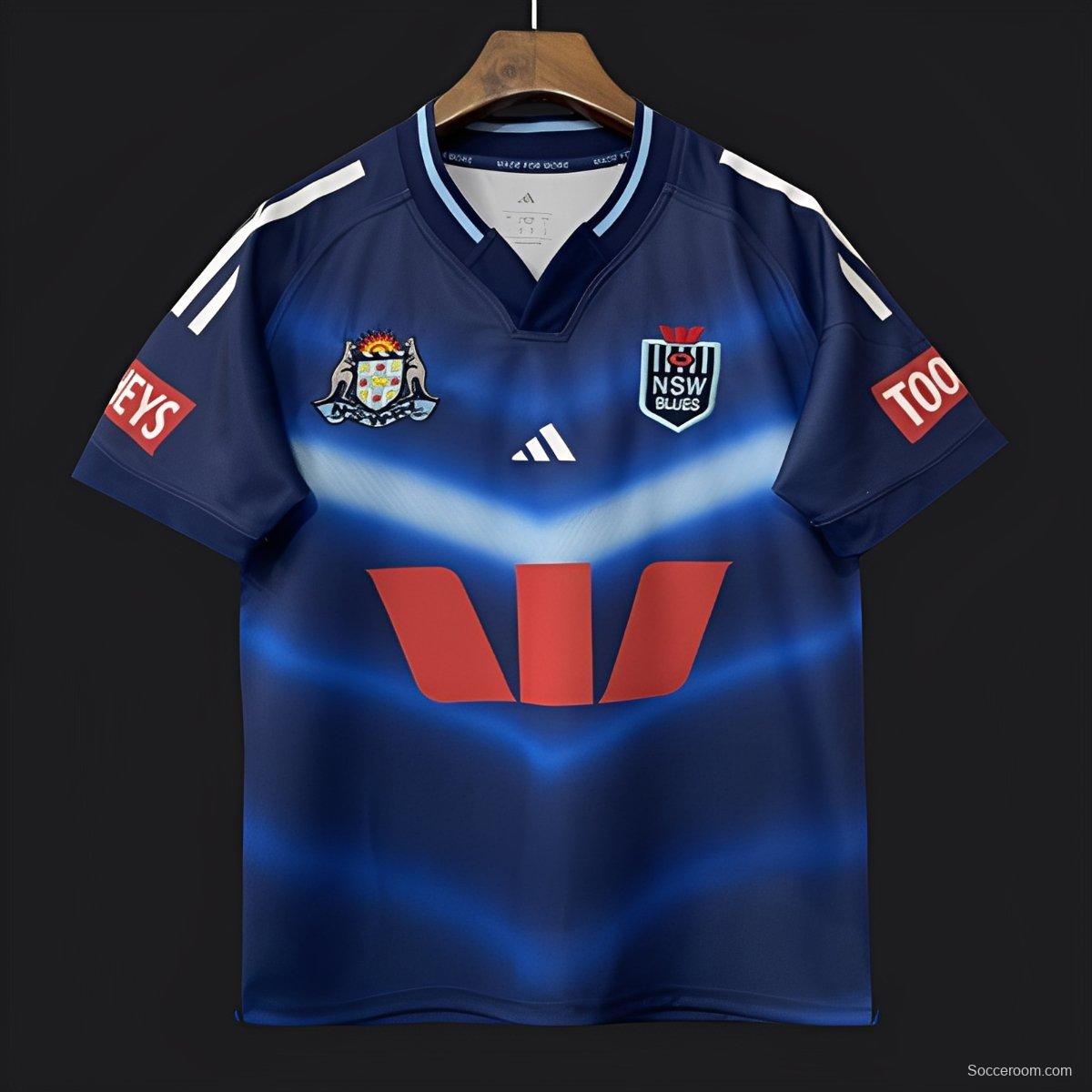 2025 NSW Blues Navy with Blue Gradient Jersey
