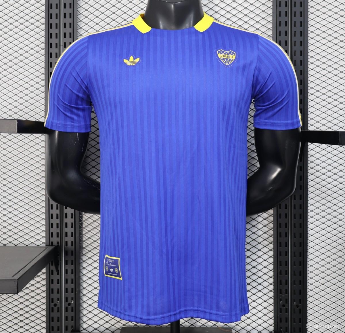 Player Version 25/26 Adidas Boca Juniors Terrace Icons Jersey