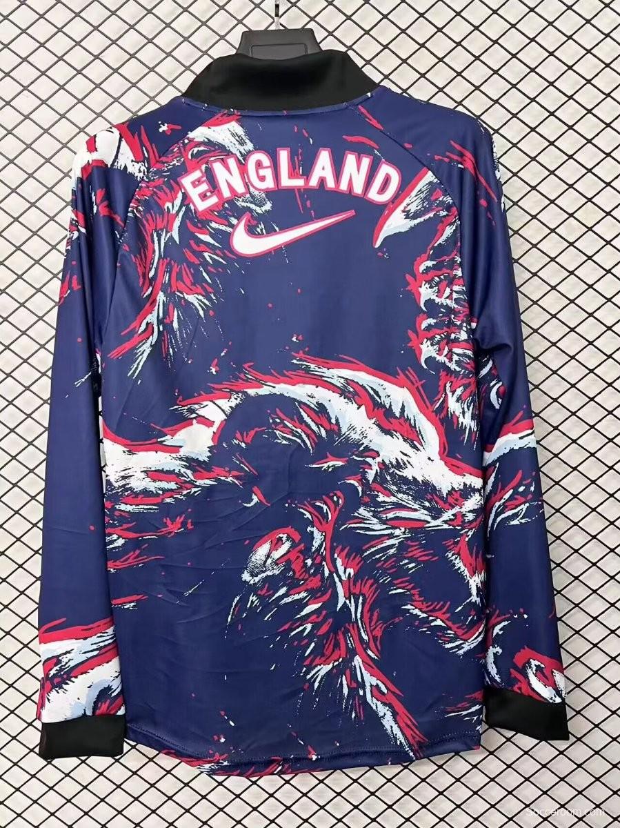 2026 England Goalkeeper Long Sleeve Jersey