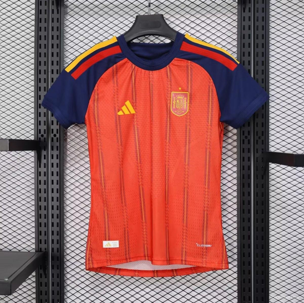 Player Version 2026 Spain Home Women Jersey
