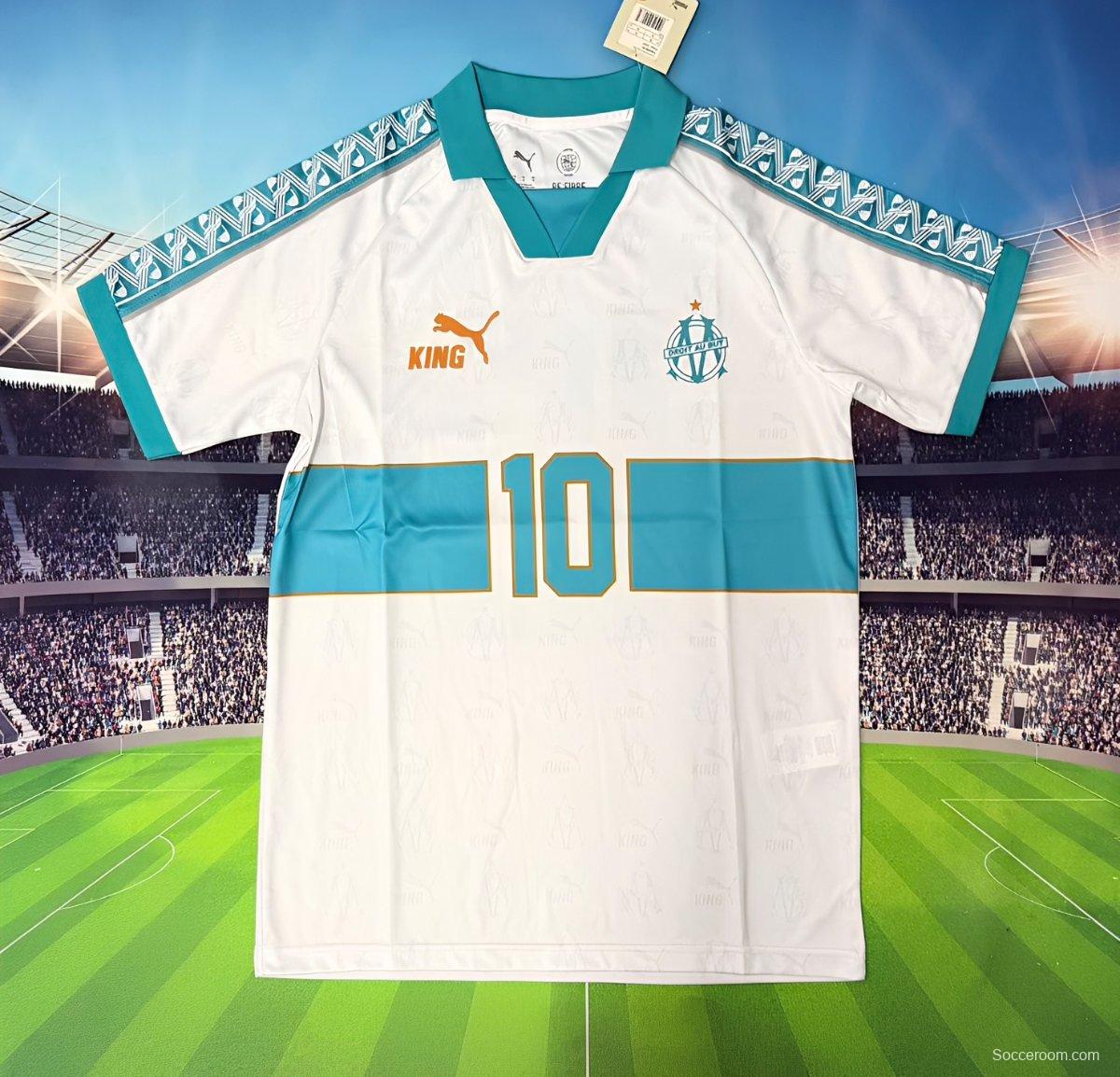 25/26 Puma King Marseille White Special Jersey