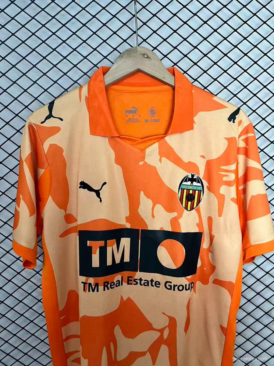 25/26 Valencia Puma Vintage Remake Orange Jersey