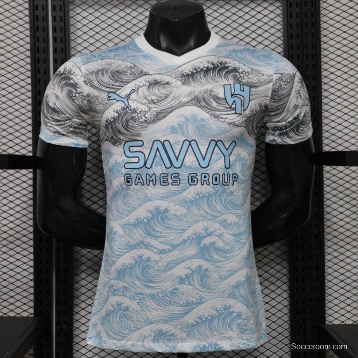 Player Version 26/27 Al-Hilal SFC White & Blue  Special Edition Away Jersey