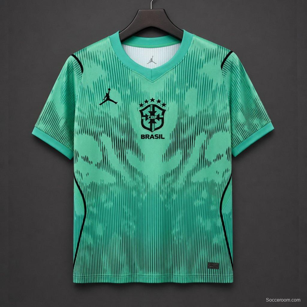 2026 Brazil World Cup Goalkeeper Green/Black Jordan Jersey