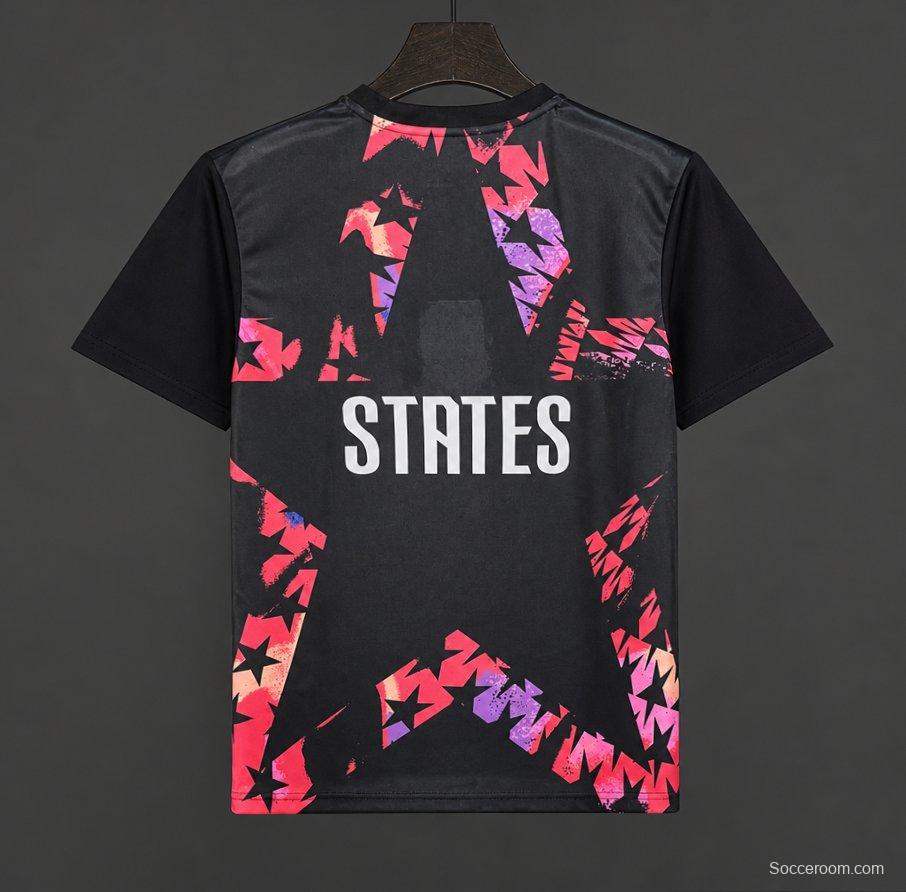 2026 USA USMNT Premium Goalkeeper Soccer T-Shirt - Black