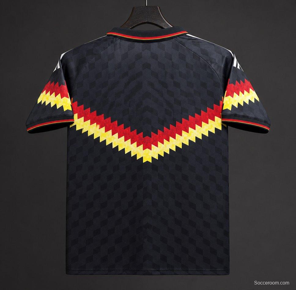 2026  Germany Special Edition Black 1990s Vintage Style Concept Jersey