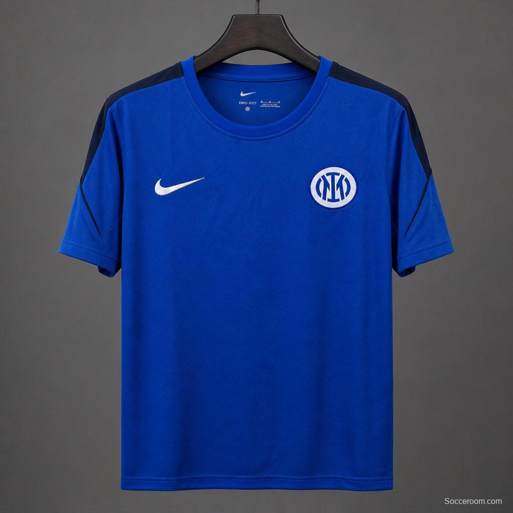 23/24 Inter Milan Royal Blue & Navy Training Jersey
