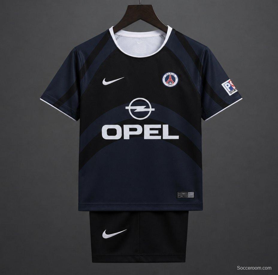 Retro 01/02 Kids PSG/Paris Saint-Germain Third Jersey