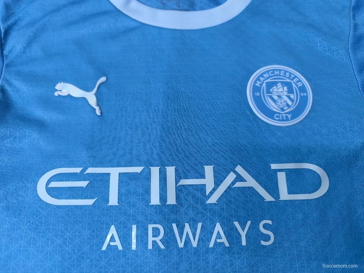Player Version 26/27 Kids Manchester City Home Jersey